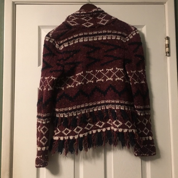 Anthropologie Moth Fringed Veras Cardigan - Picture 9 of 15